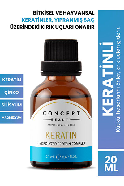 Concept Beauty Keratinli Saç Bakım Shot'ı - Keratin-magnezyum-çinko Özlü Saç ...