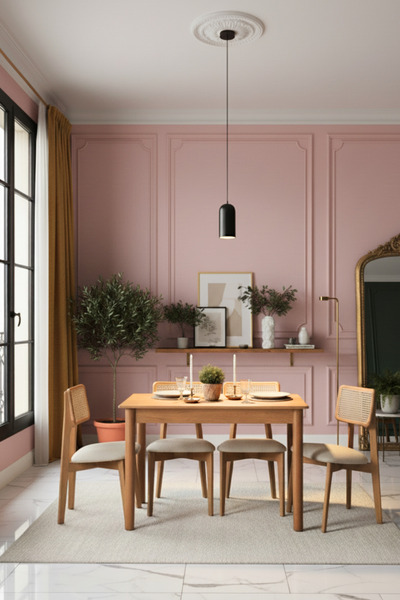 Woodenbend Bohem Natural Masif Masa Sandalye Takımı 80x120 – 4 Adet Hazeran Sandalyeli Ahşap İskandinav Tarzı