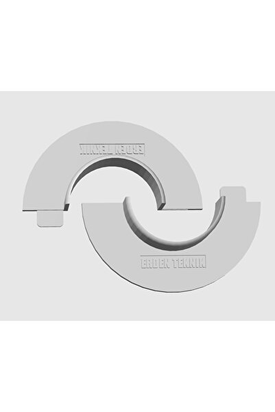ERDEN Klima Borusu Delik Kapatma Dekoratif Boru Kapağı Plastik Çap 11 cm