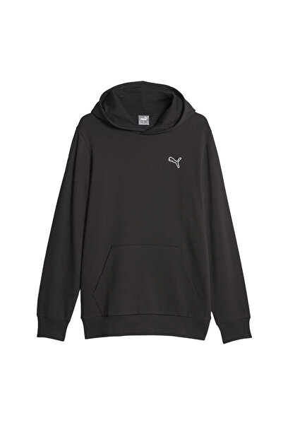 Puma 67597801 BETTER ESSENTIALS Hoodie Siyah Erkek Kapüşon Yaka Normal Kalıp Sweatshirt