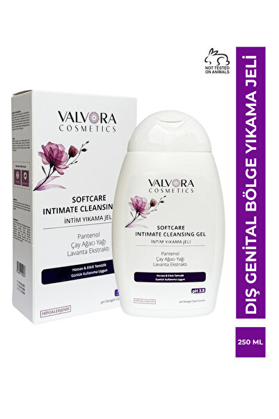 VALVORA COSMETICS VALVORA COSMERICS SOFTCARE INTIMATE CLEANSING GEL İNTİM YIKAMA JELİ 250 ML