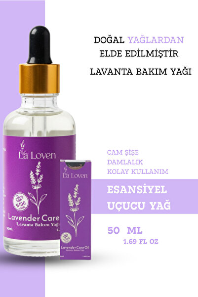 LaLoven Lavanta Bakım Yağı %100 Doğal ve Saf | 50 ml