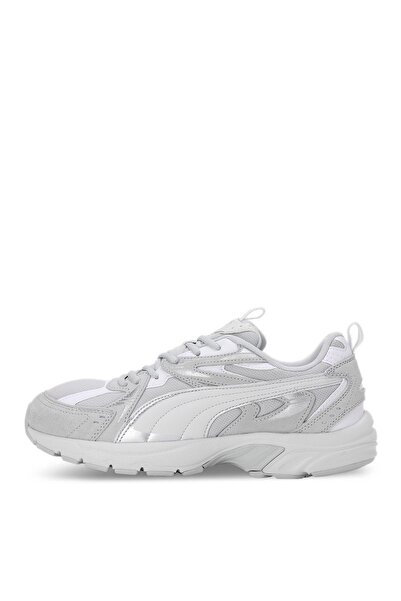 Puma Ανδρικά λευκά αθλητικά παπούτσια Milenio Tech Suede 39348902