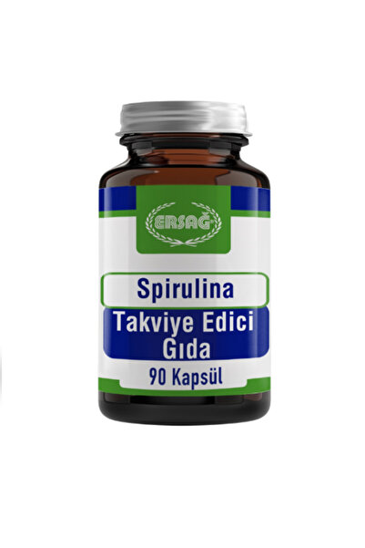Ersağ Spirulina Ekstraktı Takviye Edici Gıda 90 Kapsül