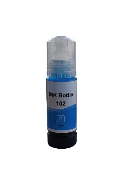 EPSON Compatible cyan blue ink for EcoTank printers
