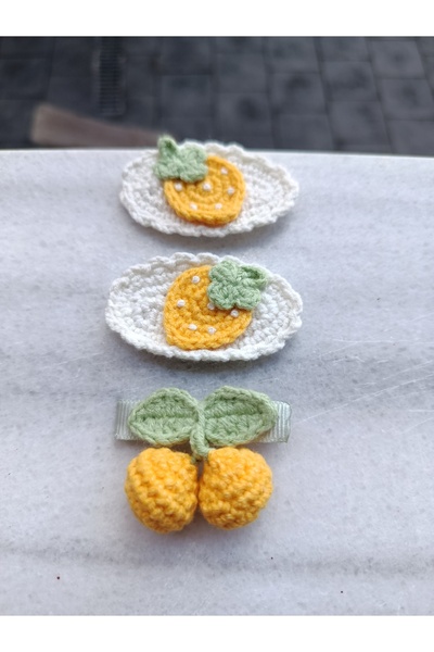 Jolly accesory Örgü Anne ve Çocuk Çıt Çıt Toka