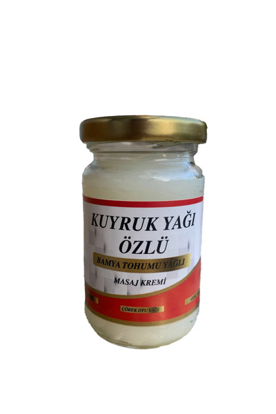 ZenGlow Kuyruk Yağlı Masaj Krem Bamya tohumu yağı -Çörek otu -Ardıç- Kekik 105 gr