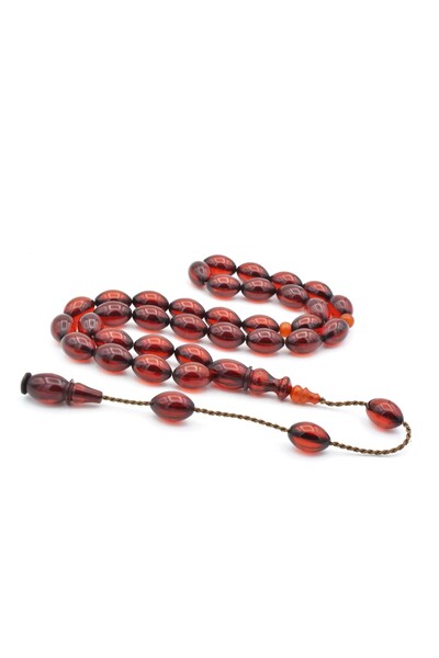 Murty99 Sistem de mărgele de rugăciune cu tăiere de orz portocaliu 053