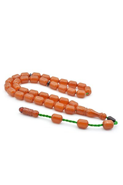 Murty99 Material de tijă portocalie - Mărgele de rugăciune din chihlimbar tăi...