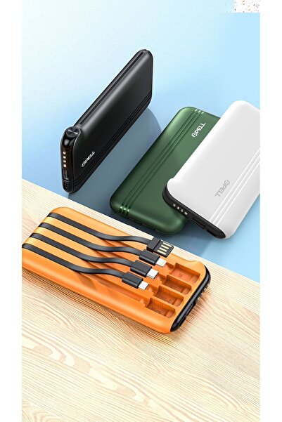 Pell F10 10.000 mah Portable pwerbank USB / Type-C / IP / Micro