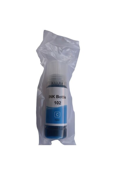 EPSON Compatible cyan blue ink for EcoTank printers