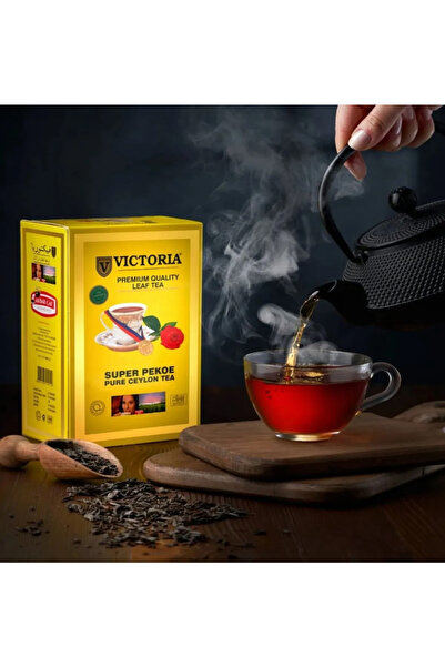 Victoria TEA 800 gr ithal dökme siyah seylan çay (kaçak çay)