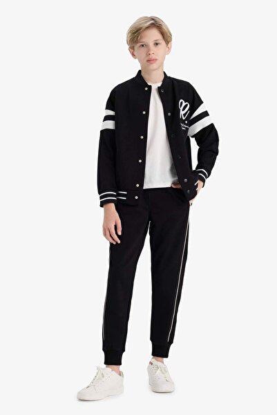 DeFacto Erkek Çocuk Beli Lastikli Okul Jogger Eşofman Altı F2713A825WN