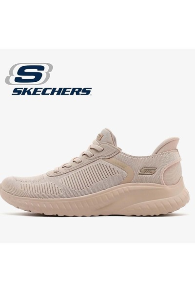 SKECHERS Bobs Squad Chaos Current Muse 117497 Унісекс Спортивні кросівки BEJ