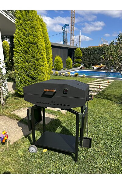 KorQ BBQ 75cm x40cm barbekü, nusret ızgara, steak house ızgara, kaliteli malz...