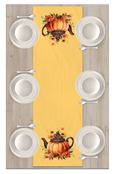 Bertille Home Autumn Series - 140x40 cm Digital Printed Runner (Halloween Autumn)