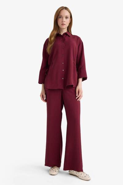 DeFacto Straight Fit Cep Detaylı Düz Paça Pantolon F5803AX25AU