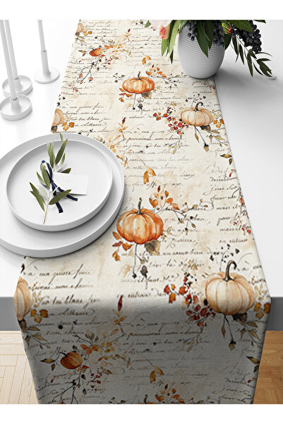 Bertille Home Seria Toamnă 140x40 Cm Runner imprimat digital (Toamna Halloween)