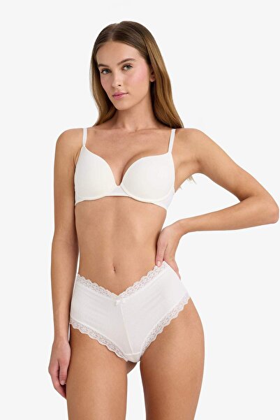 DeFacto Dantel Detaylı Micro 2'li Hipster Külot -Fall in Love F0236AX25AU