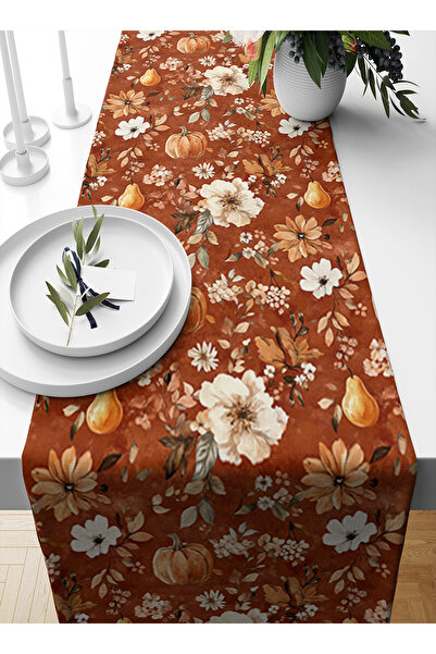 Bertille Home Φθινοπωρινή σειρά 140x40 cm Digital Printed Runner (Φθινόπωρο α...