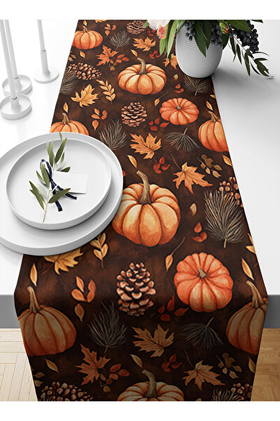 Bertille Home Φθινοπωρινή σειρά 140x40 cm Digital Printed Runner (Φθινόπωρο α...