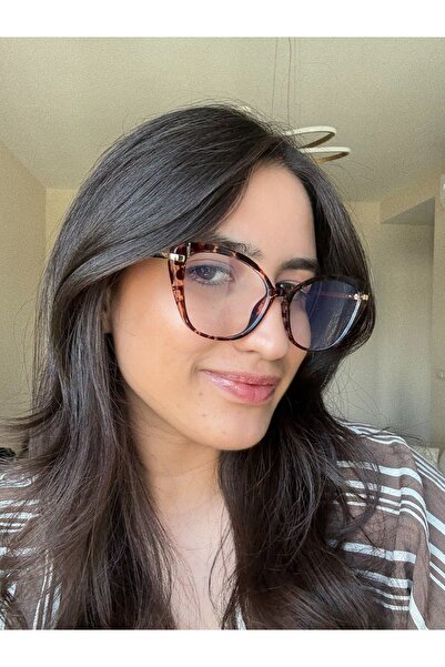 RoseandRoses Fitrene Blue Light Protection Glasses Leopard