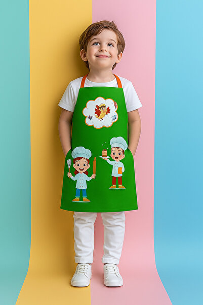 AYSHOME مريلة مطبخ للأطفال من باباتيا كوك