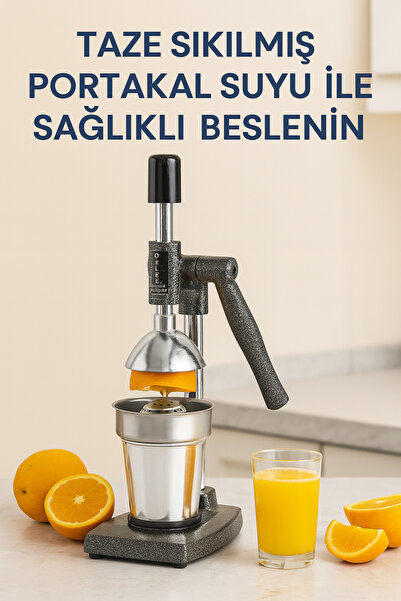 Genel Markalar Ev Tipi Portakal Sıkacağı Kollu Narenciye Meyve Presi