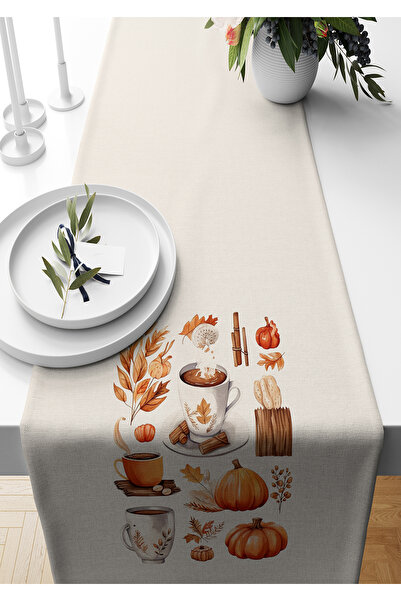 Bertille Home Φθινοπωρινή σειρά - 140x40 cm Digital Printed Runner (Φθινόπωρο...