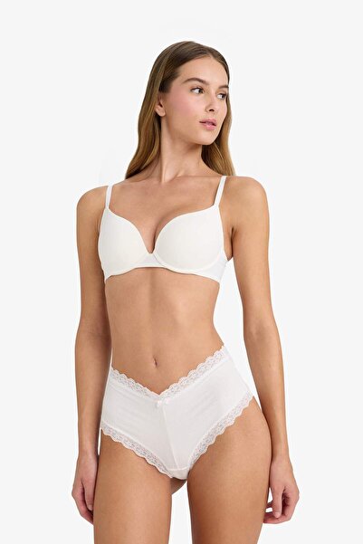 DeFacto Dantel Detaylı Micro 2'li Hipster Külot -Fall in Love F0236AX25AU