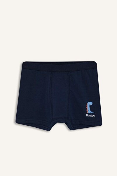 DeFacto Erkek Çocuk Hayvan Desenli 7li Boxer F8577A825HS