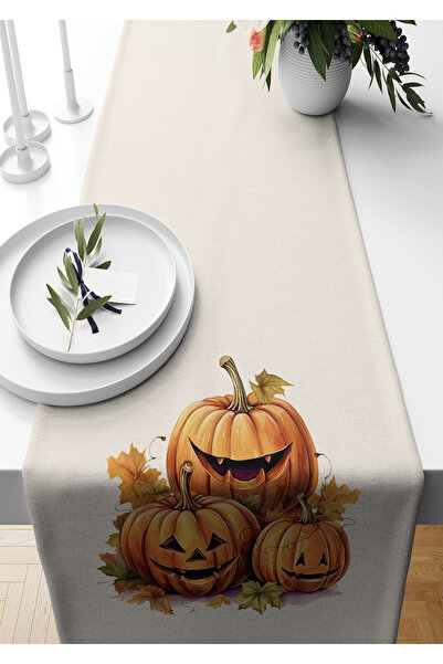 Bertille Home Jesenska serija - 140x40 cm digitalno štampana staza (Noć vešti...