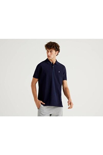 Benetton Футболка з коміром-поло Bnt-3089j3179