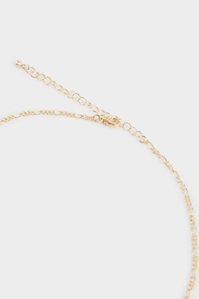 DeFacto Kadın Taşlı Gold Kolye F5950AXNS