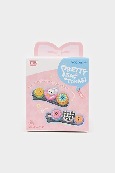 DeFacto Girl's 2-Piece Heart Hair Clip F1676A8Ns