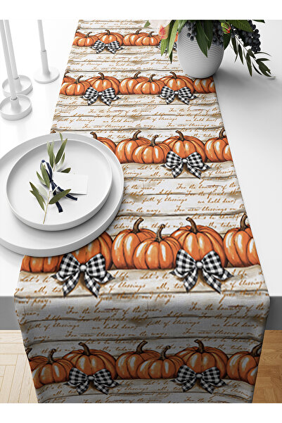 Bertille Home Seria Toamnă 140x40 Cm Runner imprimat digital (Toamna Halloween)