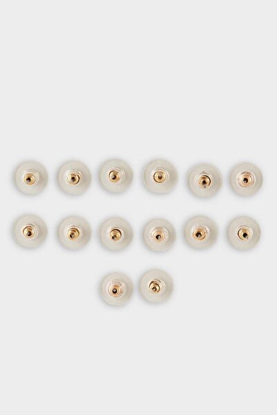 DeFacto Kadın 9'lu Gold Küpe F5983AXNS
