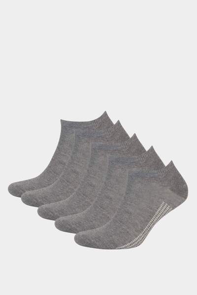 DeFacto Erkek Dikişsiz 5'li Bambu Patik Çorap F4818AXNS