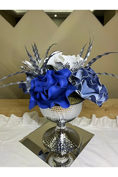 essacraft GÜMÜŞ 5’Lİ EVA SAKS MAVİ ARANJMAN-MDL37