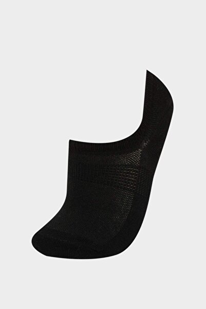 DeFacto Women's 3-Piece Cotton Sneaker Socks F5425Axns