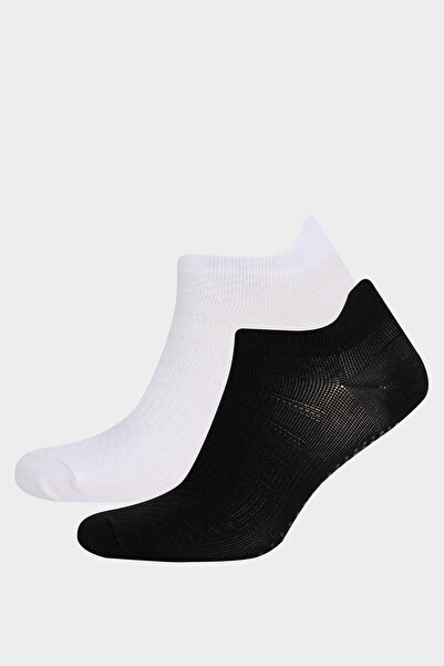 DeFacto 2-teilige kurze Sportsocken für Damen mit rutschfester Sohle F5611AXNS