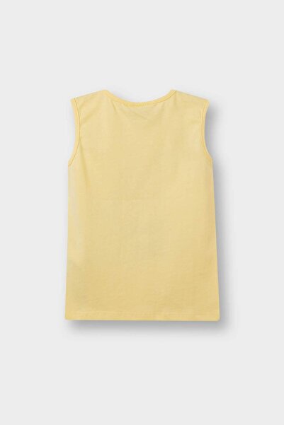 DeFacto Erkek Bebek Bisiklet Yaka Dinozor Baskılı Atlet E1253A525HS