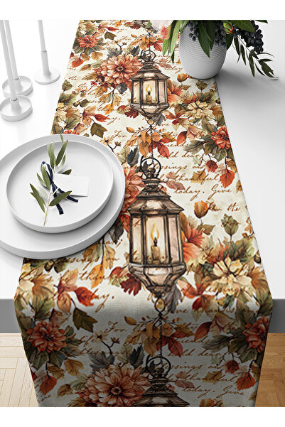 Bertille Home Φθινοπωρινή σειρά 140x40 cm Digital Printed Runner (Φθινόπωρο α...