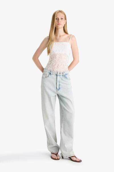 DeFacto Cool Fitted Lace Bodysuit F7895Ax25Hs