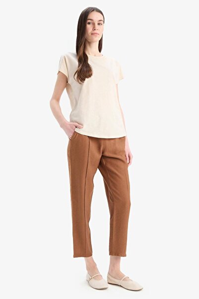 DeFacto Jogger Fit Esnek Belli Düz Paça Pantolon D2573AX25SP