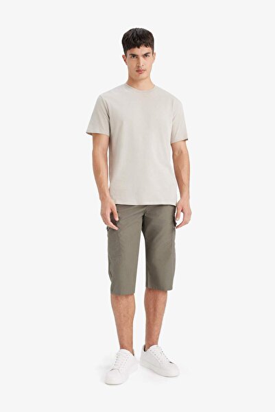 DeFacto 100% βαμβάκι Regular Fit Capri E5363AX25SM