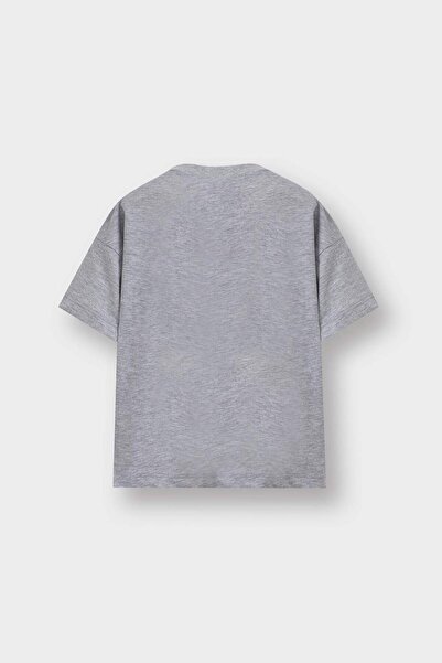 DeFacto Baby Boy Crew Neck Printed Short Sleeve T-Shirt E1124A525Sm