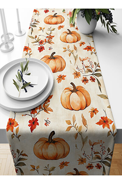 Bertille Home Seria Toamnă 140x40 Cm Runner imprimat digital (Toamna Halloween)
