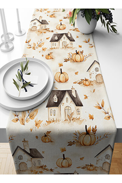 Bertille Home Φθινοπωρινή σειρά 140x40 cm Digital Printed Runner (Φθινόπωρο α...