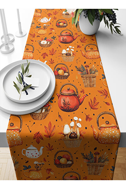 Bertille Home Seria Toamnă 140x40 Cm Runner imprimat digital (Toamna Halloween)